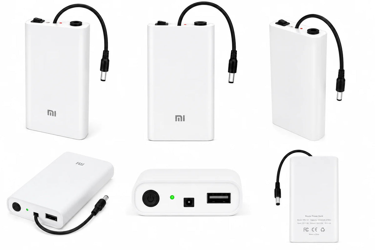 12V WiFi Router Power Bank - Portable Router UPS Backup