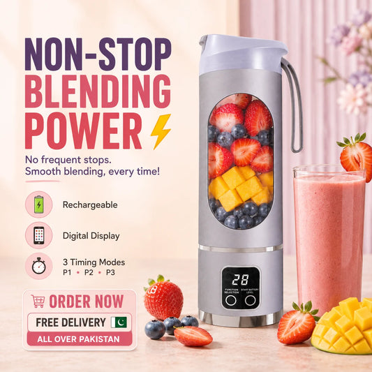 Portable Digital Blender- 450ml